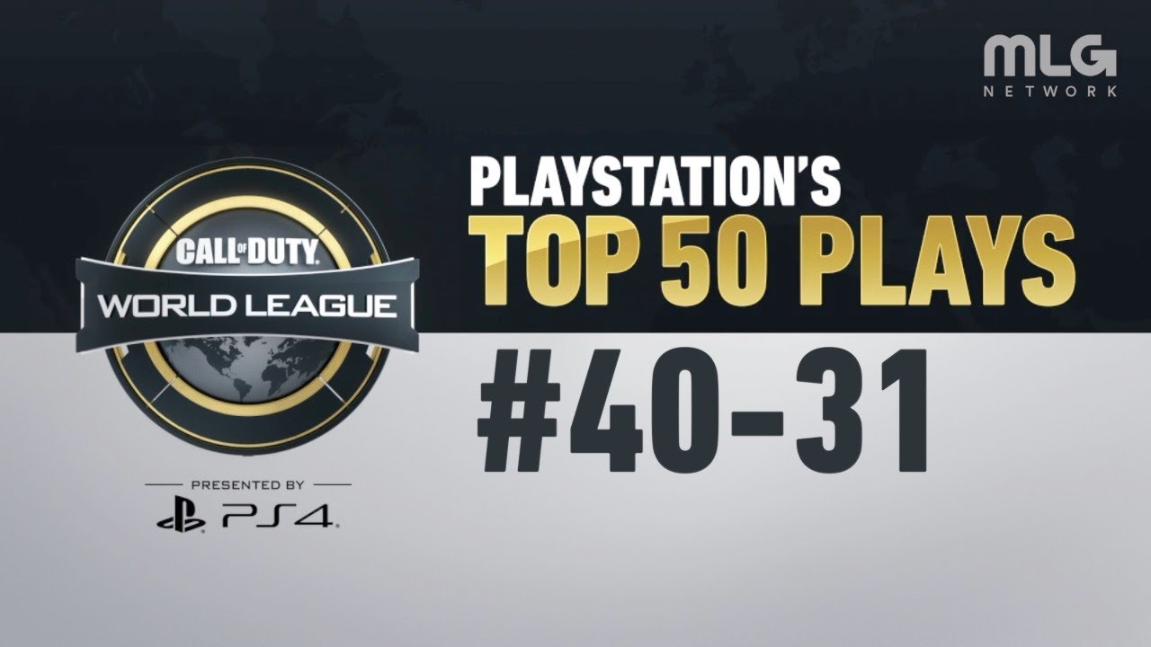 CWL 2018 Top 50 Plays of the Season | #40-#31 | Episode 2