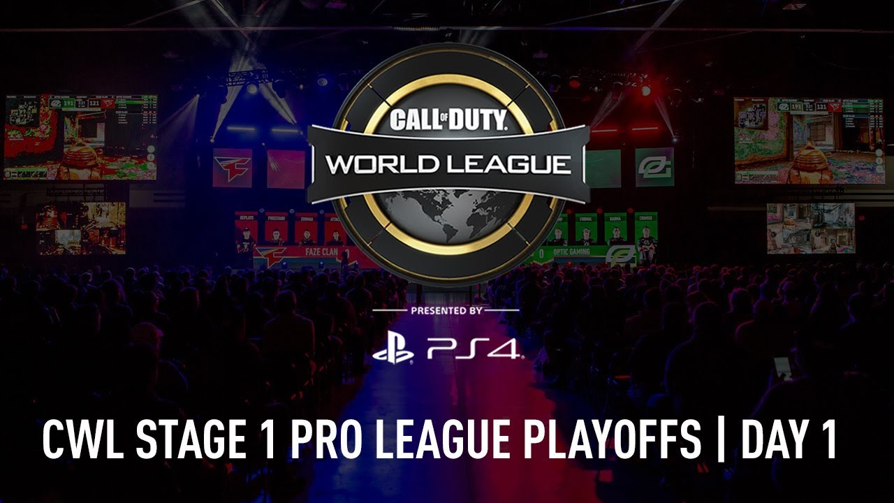 CWL Pro League Stage 1 Playoffs 2018 | Day 1