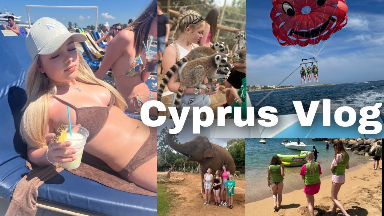 Cyprus Vlog! | fed an elephant!!
