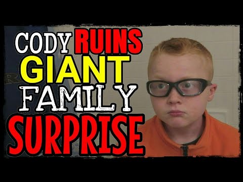 DaddyOFive - CODY RUINS A GIANT FAMILY SURPRISE (February 1, 2017)