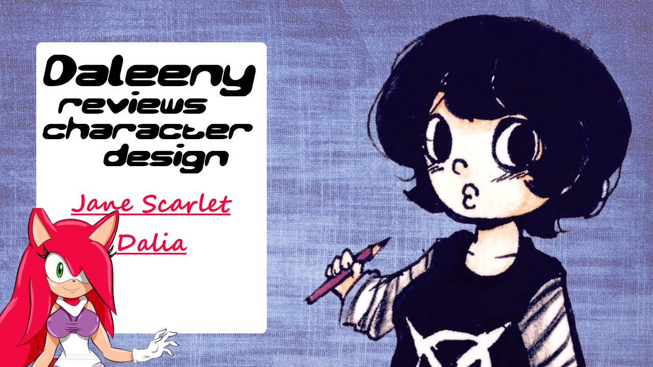 Daleeny Reviews Characterdesign! Jane Scarlet Dalia (Akaidalia) by CobaltPie