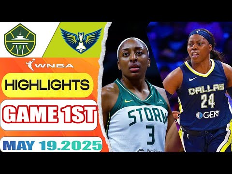 Dallas Wings VS Seattle Storm Game 1st Highlights May 19, 2025 WNBA Season 2025