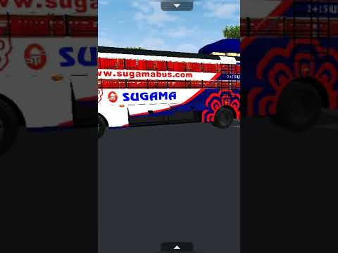 DAMODAR BUILT SLEEPER BUS MOD FOR BUS SIMULATOR INDONESIA💥INDIAN SLEEPER BUS MOD FOR BUSSID #shorts