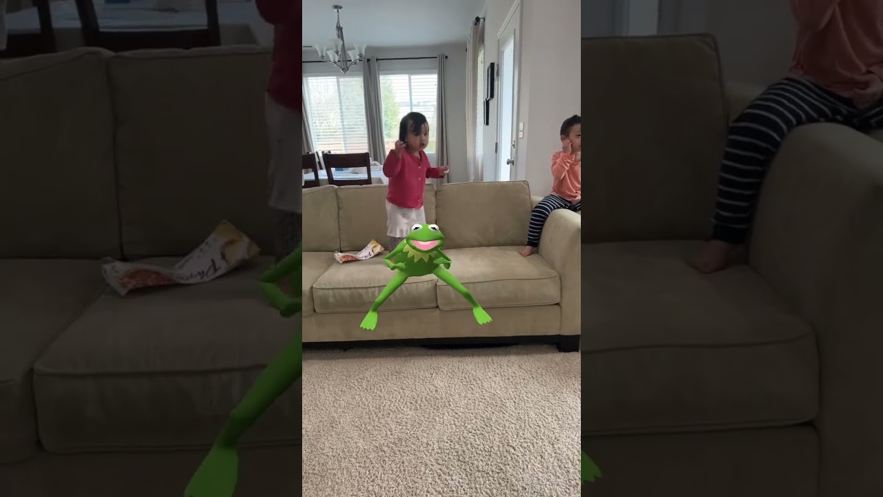 Dance with Kermit Twerk #shorts #kids