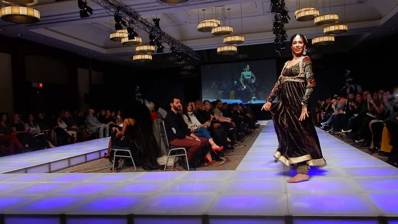 Dancer Reshmi Nair at Couture Fashion Week Fall 2018