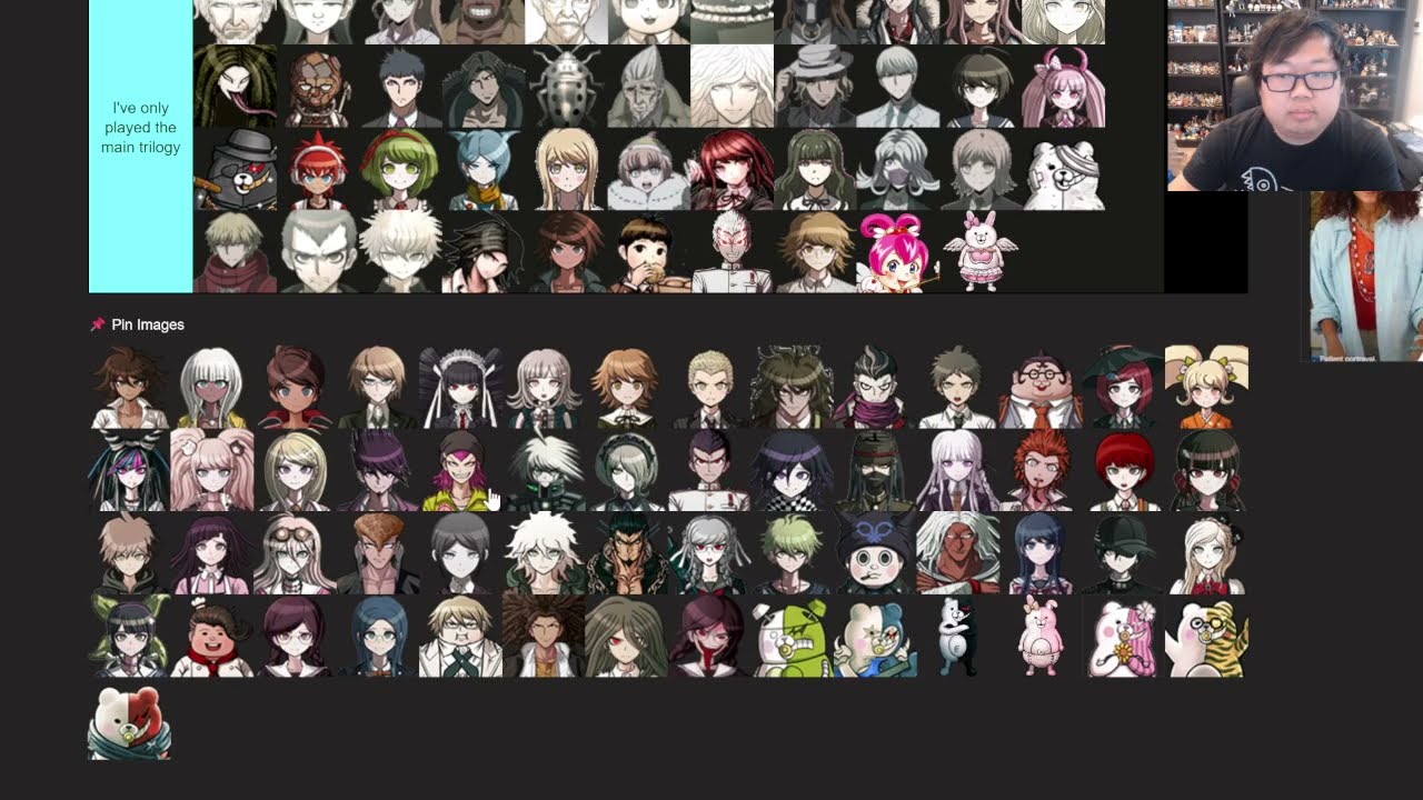 DANGANRONPA TIERLIST