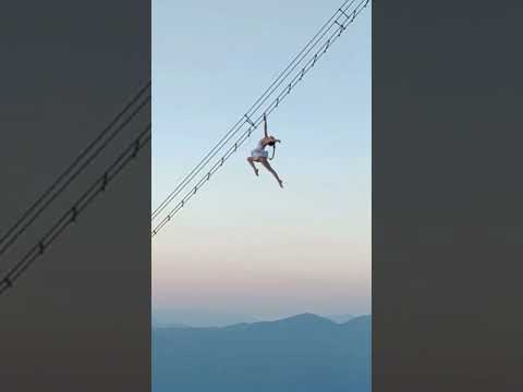 Dangerous Dance at Klettersteig Donnerkogel #travel #shorts