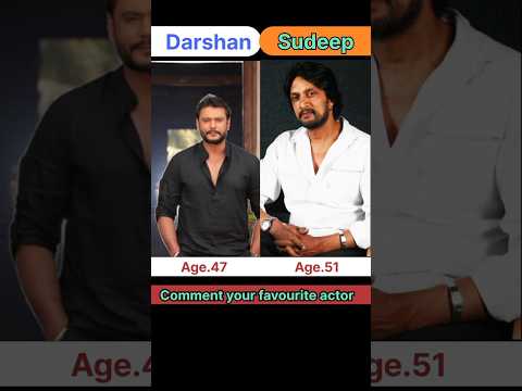 Darshan and Kiccha sudeep life journey transformation #Darshan #kicchasudeep #Devil #Max #dboss