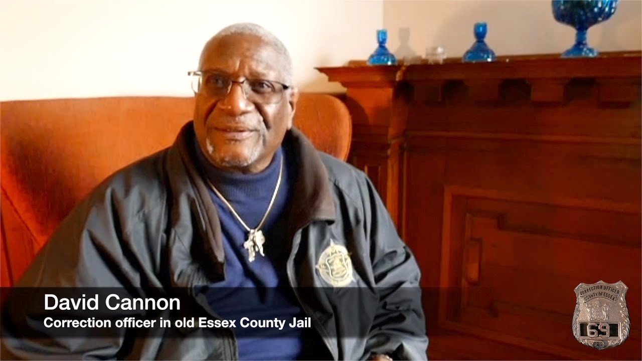 David Cannon on the Gallows in Old Essex County Jail