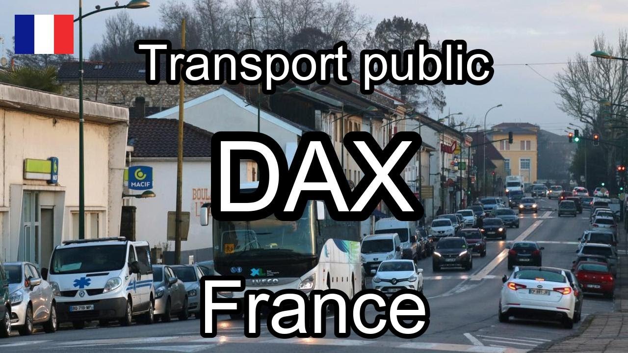 Dax, France. Transport public