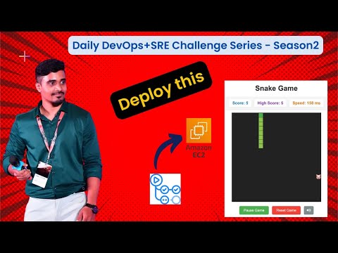 Day7: Deploying Python Snake Game Application using GitHub Actions on EC2 Self Hosted Runner