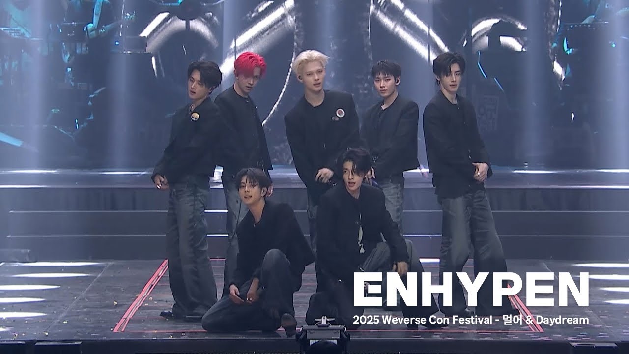 '멀어'+'Daydream' @ 2025 Weverse Con Festival - ENHYPEN (엔하이픈)