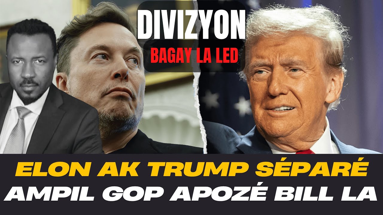 DÉBLOZAY PÉTÉ - ELON VIRÉ DO BAY TRUMP - AMPIL RÉPIBLIKEN DAKO E OPOZÉ PLAN TRUMP LAN -  ABNER GELIN