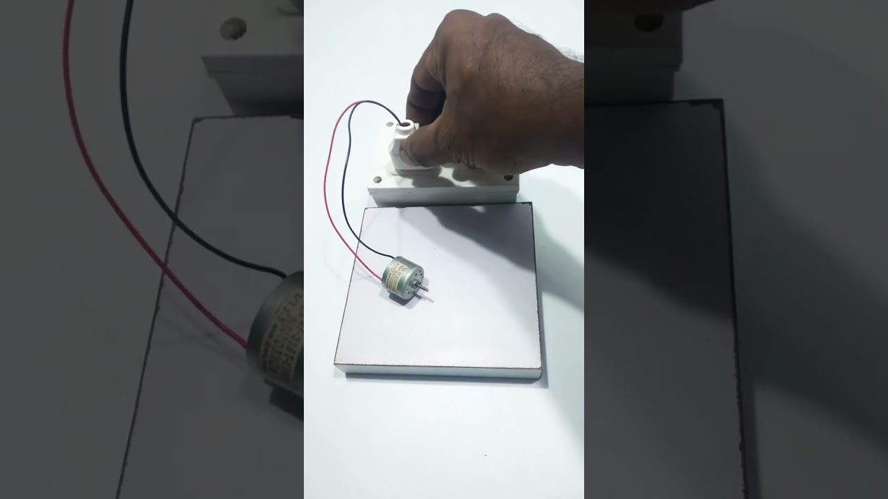 DC motor to AC supply