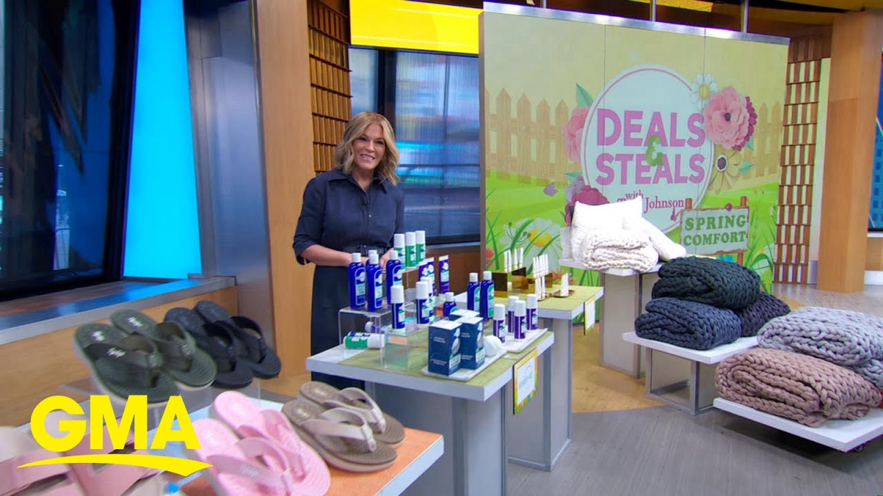 'Deals and Steals' on cozy products for Spring