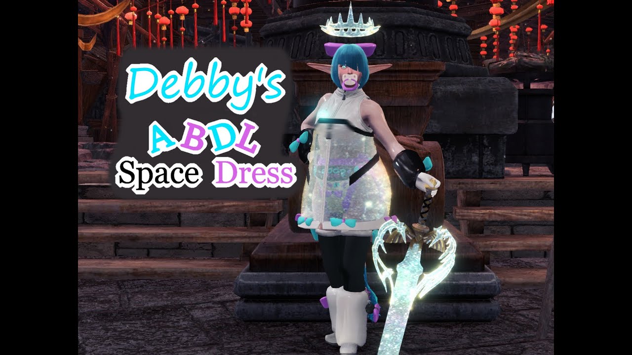 Debby's ABDL Space Dress - Monster Hunter World Mod Showcase - NO Commentary