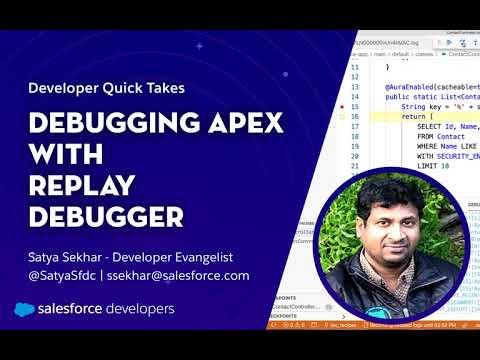 Debugging Apex with Replay Debugger | Developer Quick Takes
