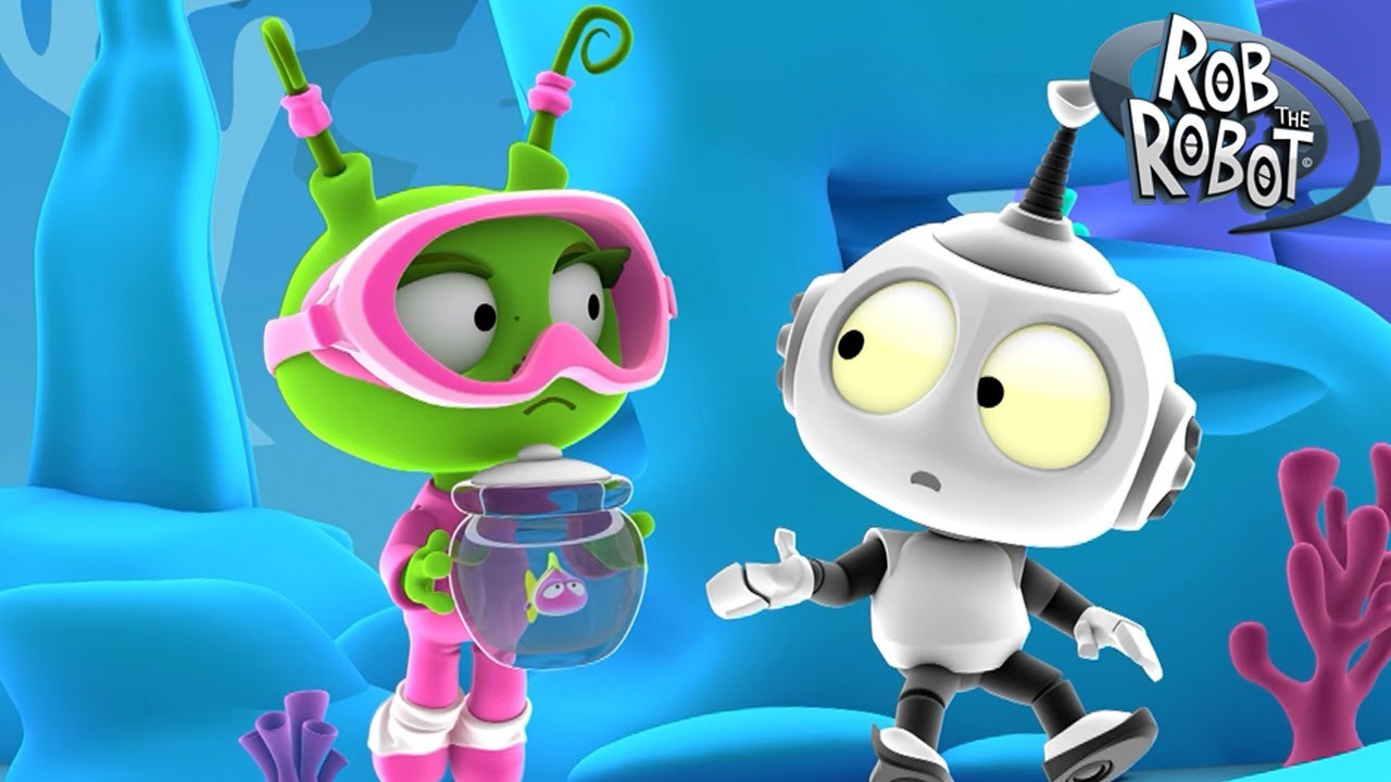Deep Blue Rob | Rob The Robot | Preschool Learning