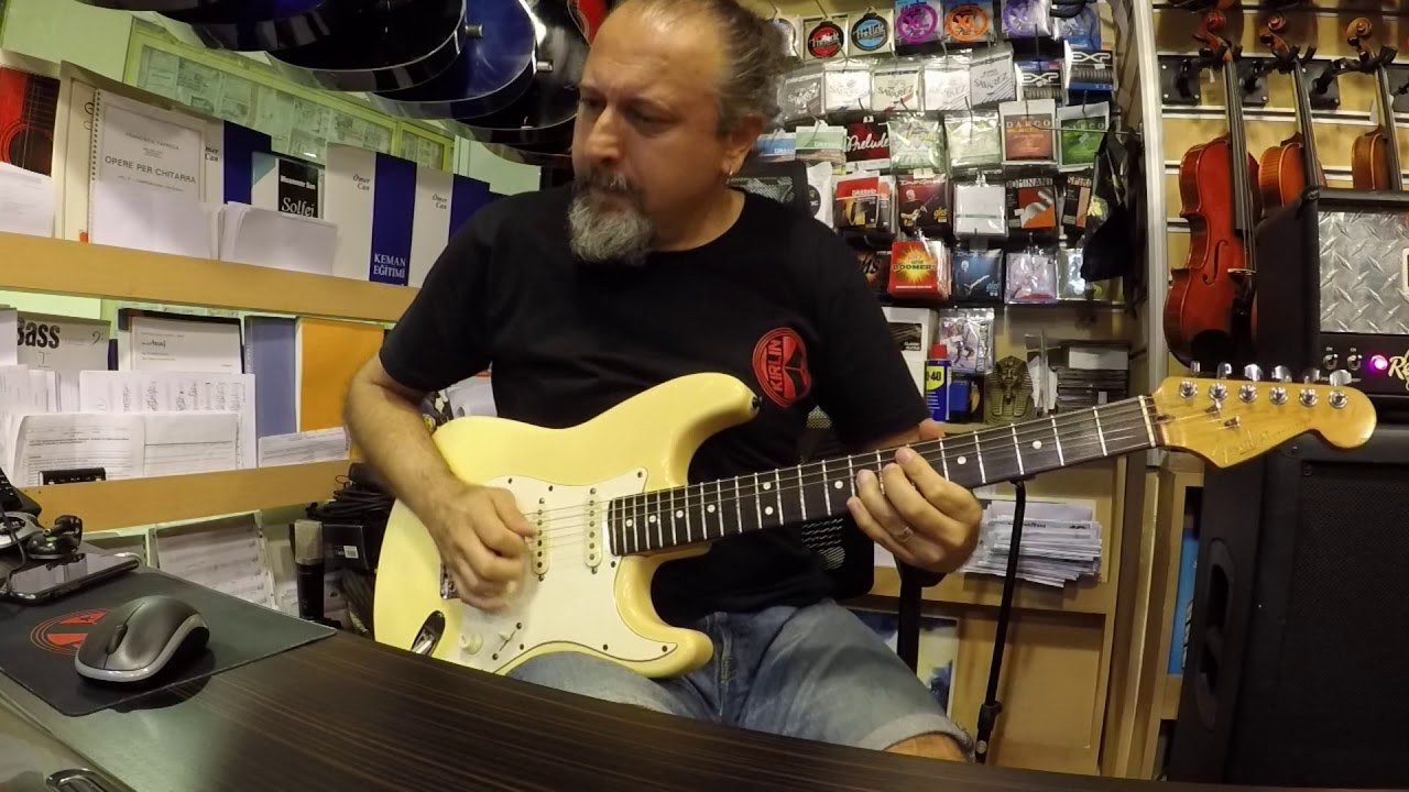 Deep Purple,Highway Star Guitar solo - Arif DenizToker TOP 10 Rock Guitar Solos -