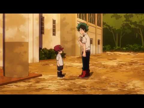 Deku gets punched