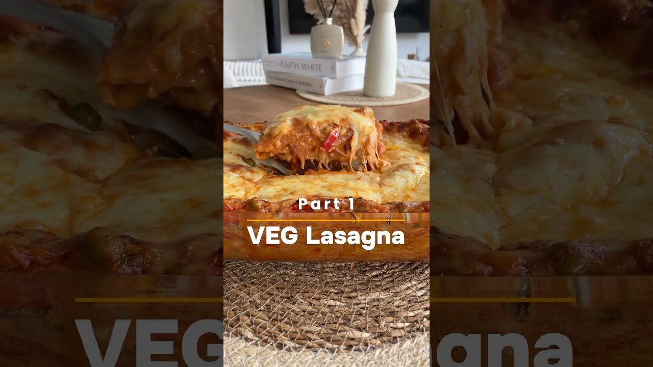 Delicious Veg Lasagna Recipe | cheesy Lasagna