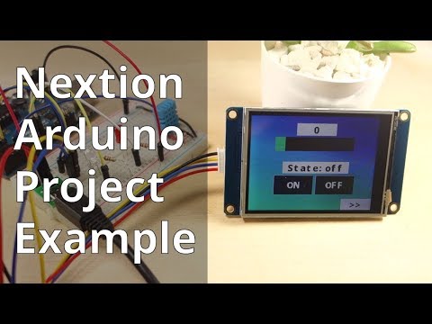 [DEMO] Nextion Display with Arduino – Getting Started
