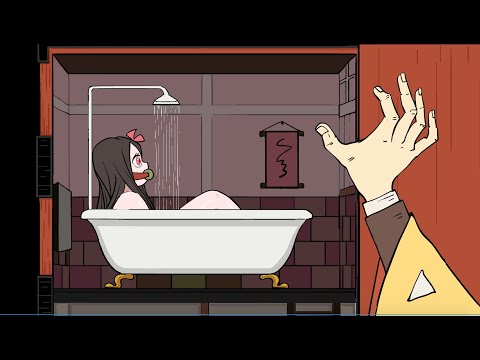 Demon Slayer | React to Nezuko | Daily life of Nezuko in the Box | Demon Slayer Animation.