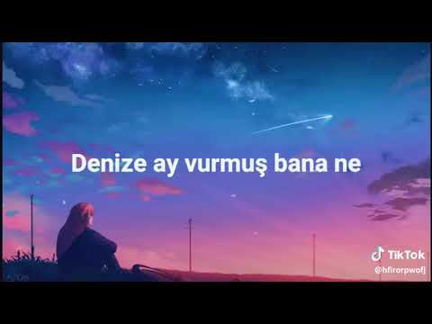 Denize ay vurmuş bana ne ...