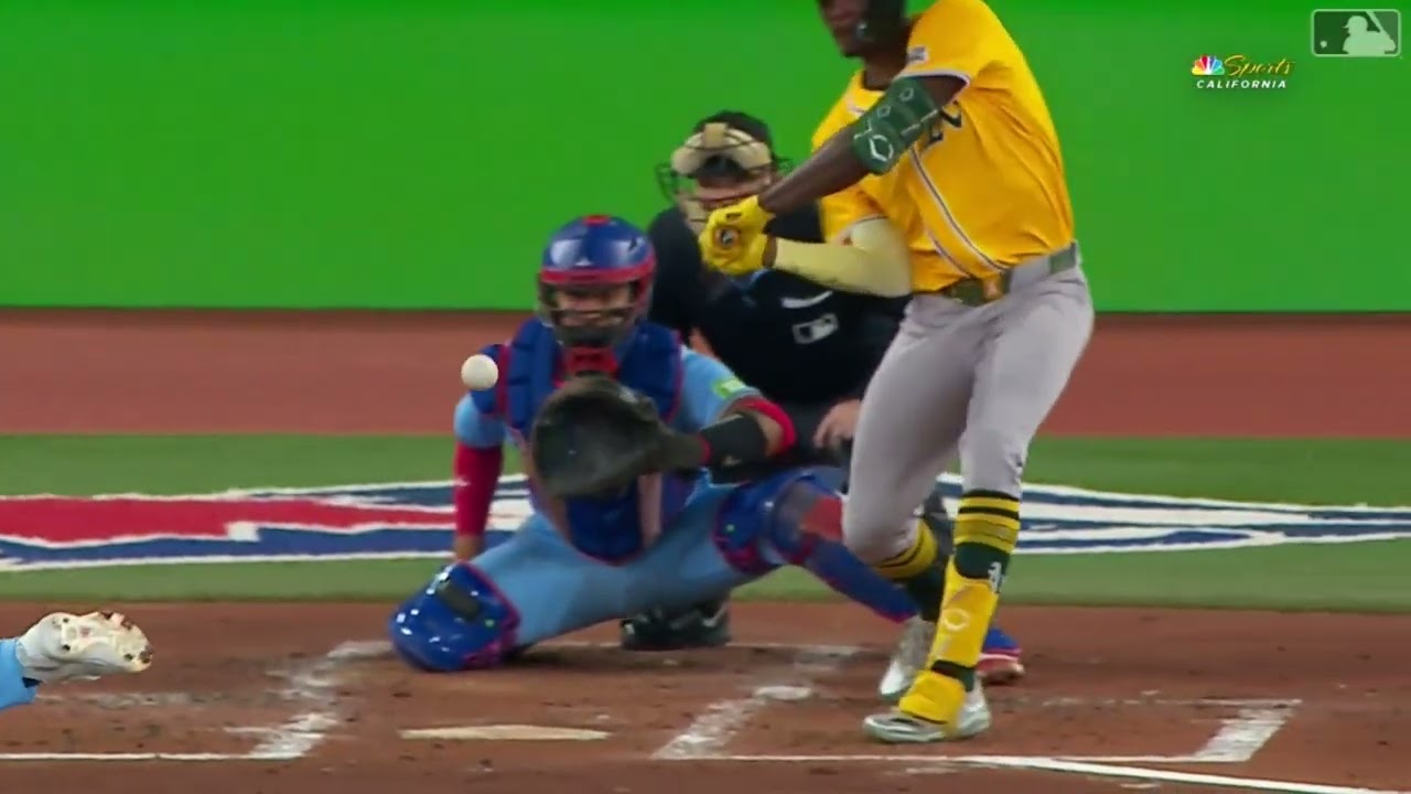 Denzel Clarke SMACKS His First Career Home Run! | 1st HR of 2025 | Athletics | 05/31/2025