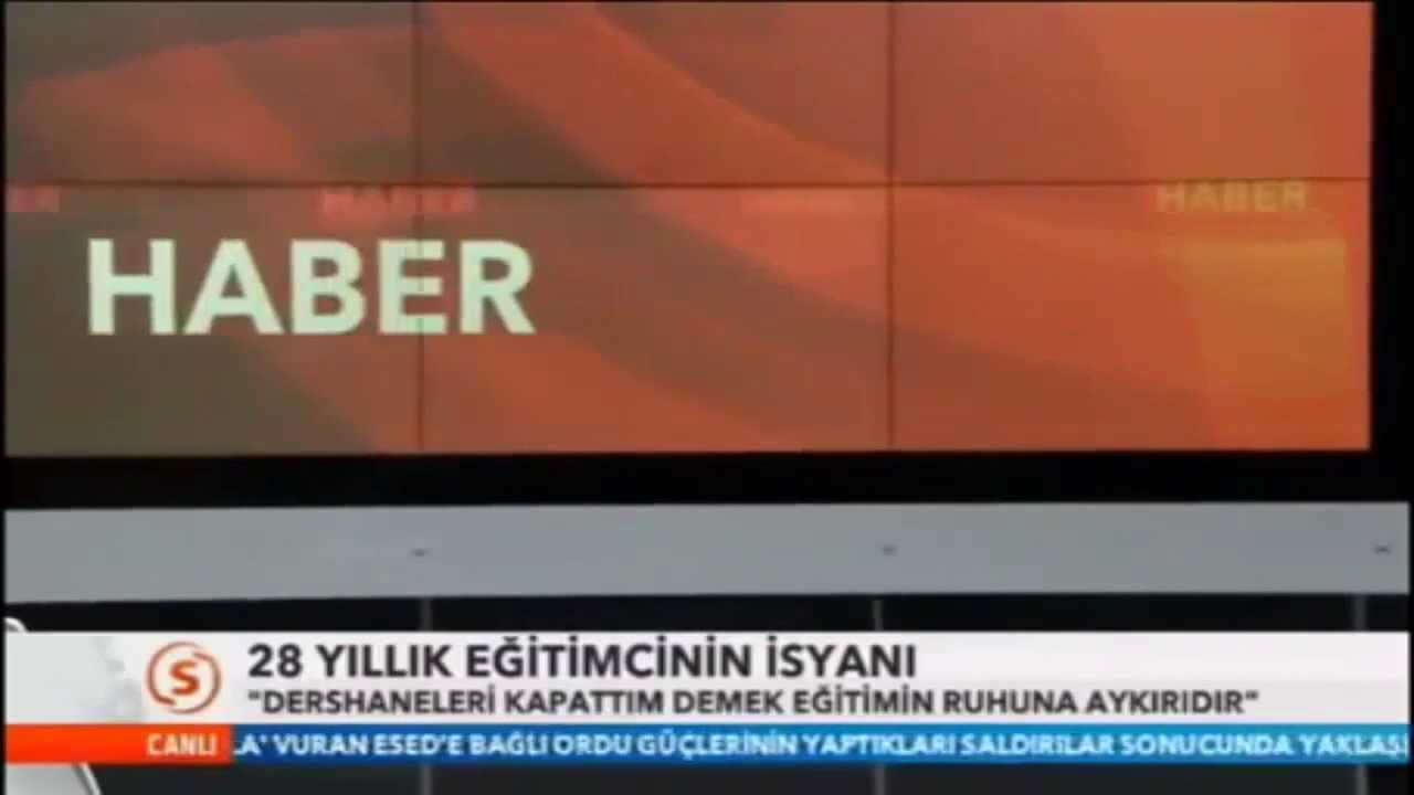 Dershanelerle İlgili Haber Sunarken Bayılan Spiker