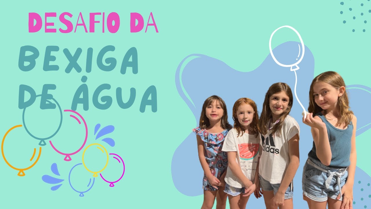 DESAFIO DA BEXIGA DE ÁGUA!!