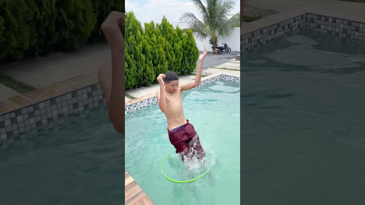 Desafio na piscina 🏊