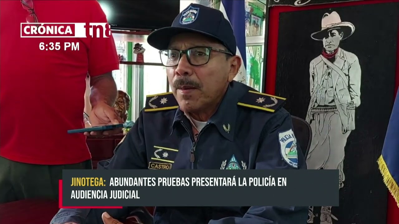 Desarticulación delincuencial en Jinotega - Nicaragua