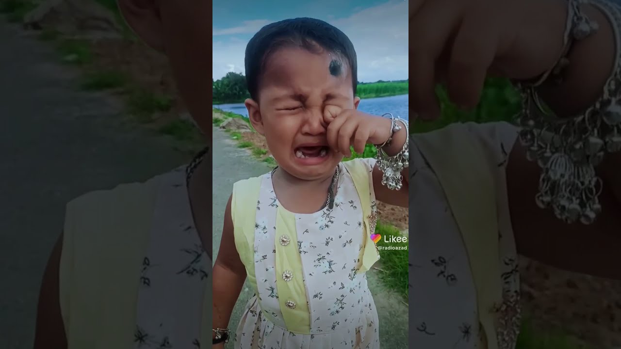 Desi baby funny crying #funnyshorts