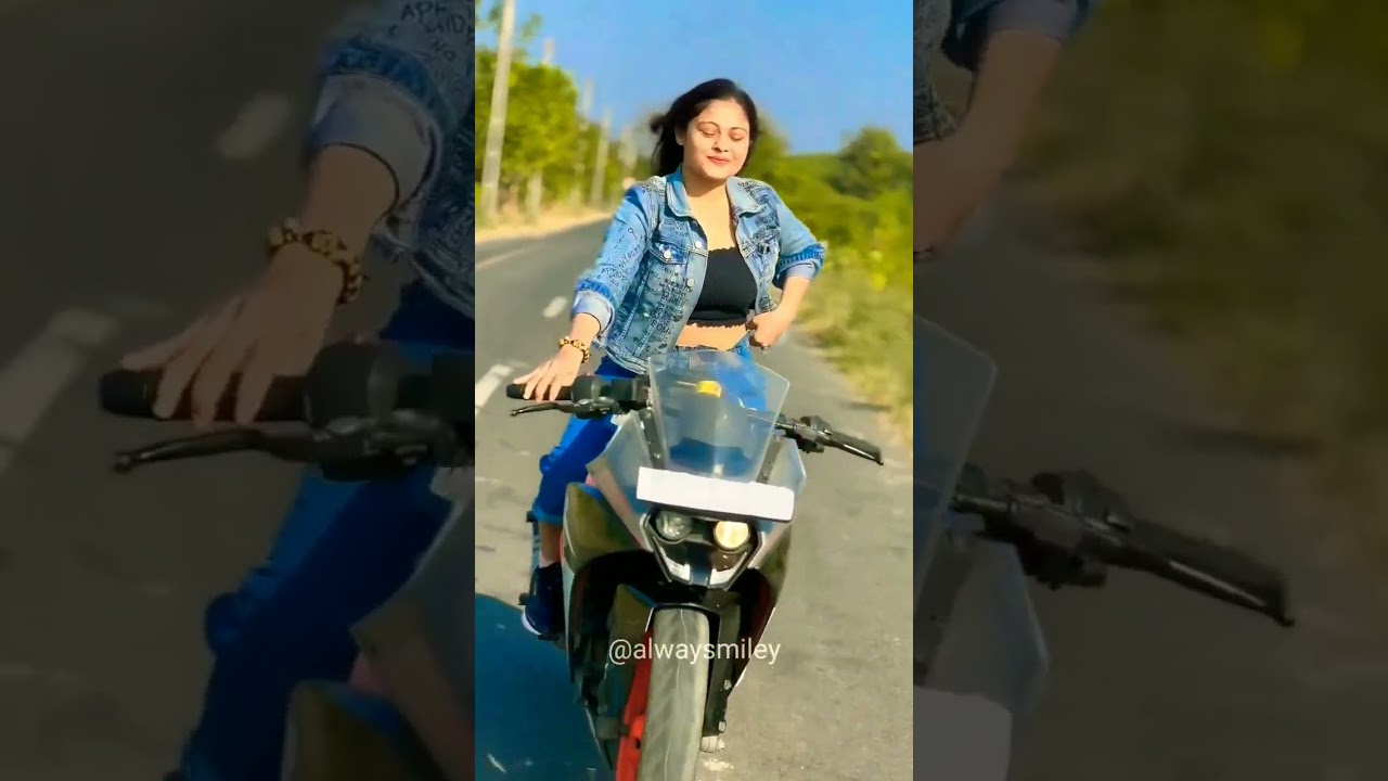 desi girl🔥💯  | indian girls riders  |  girls  riding | girls riding bike in india | girls #shorts