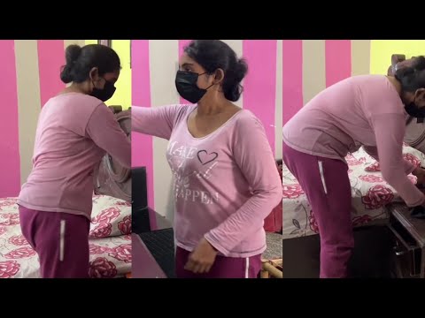Desi Hot Girl kitchen Cleaning Vlog || Pakistani Aunty Daily Work Vlog || Cleaning Hot Mood