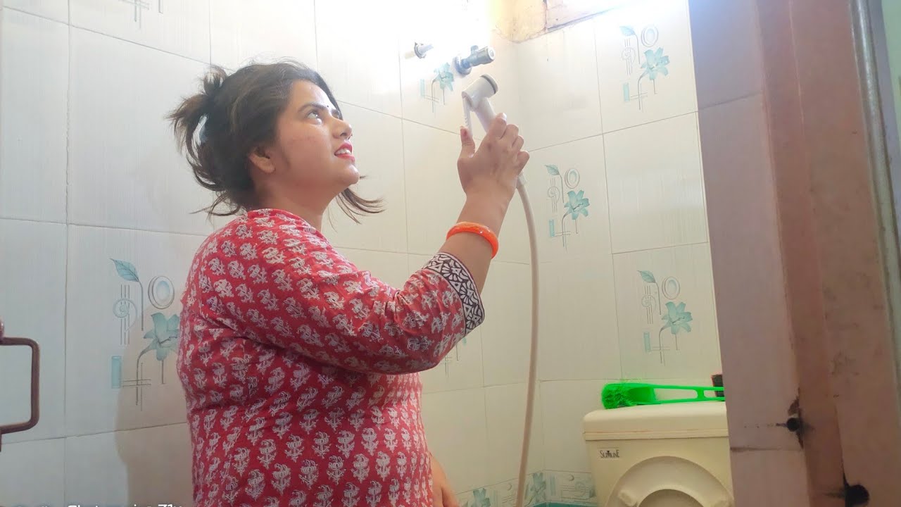 Desi housewife bathroom cleaning vlog 💓#vlog#dailyvlog #cleaningvlog #bathroom