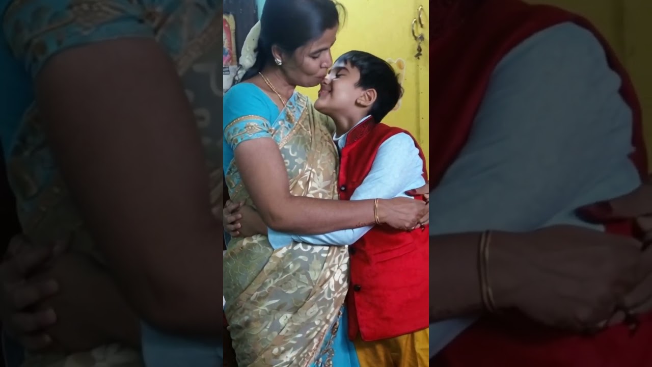 Desi mom son kissing challenge 2 #kissing #desi #challenge