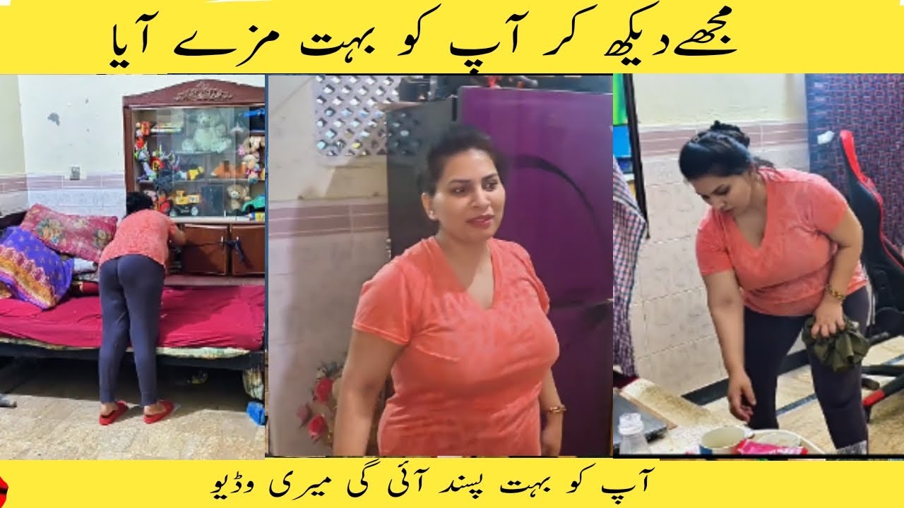 Desi Vlog Ashu sweety Desi housewife cleaning and room make over