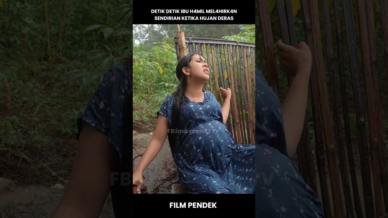 detik detik ibu hamil melahirkan sendirian