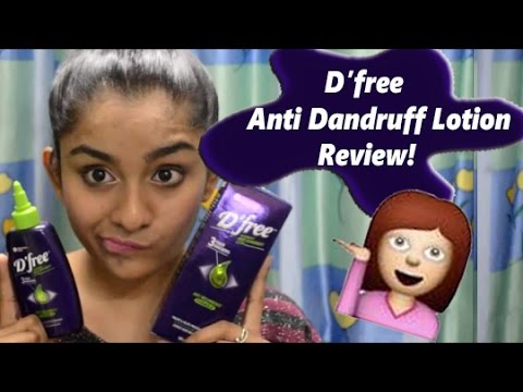 D'free Anti Dandruff Lotion Review + Giveaway winner!
