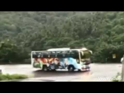 Dhoom air horn in tourist bus || Hill road