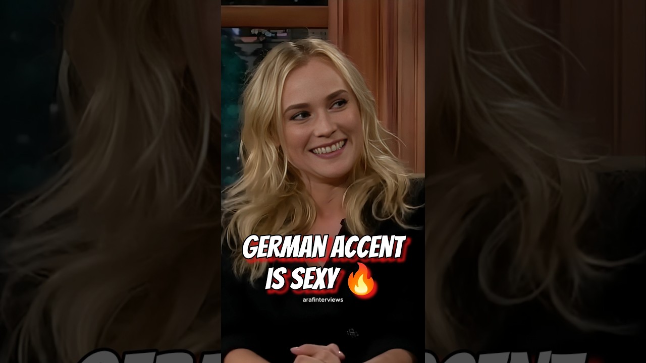 Diane Kruger's GERMAN ACCENT 😍