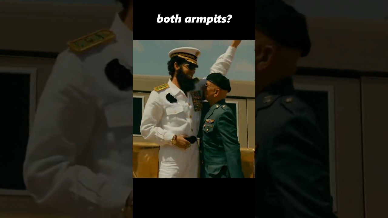 Did he really kiss his armpit? #movies #aladin #movie #film #thedictator