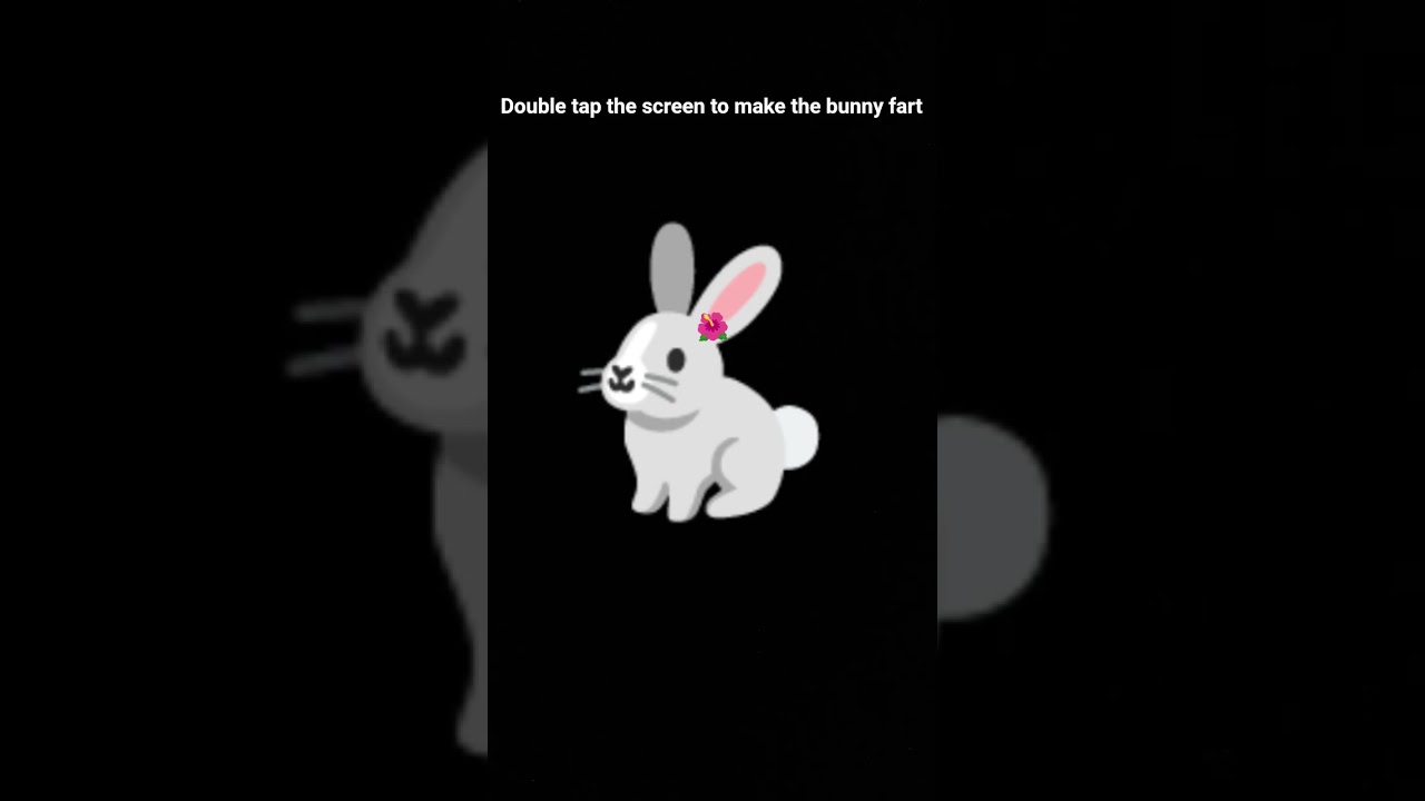 did the bunny fart?