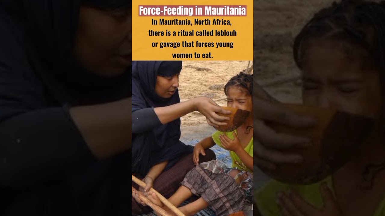 #didyouknow Force Feeding to be fat, Mauritania, North Africa #shorts #amazingfacts