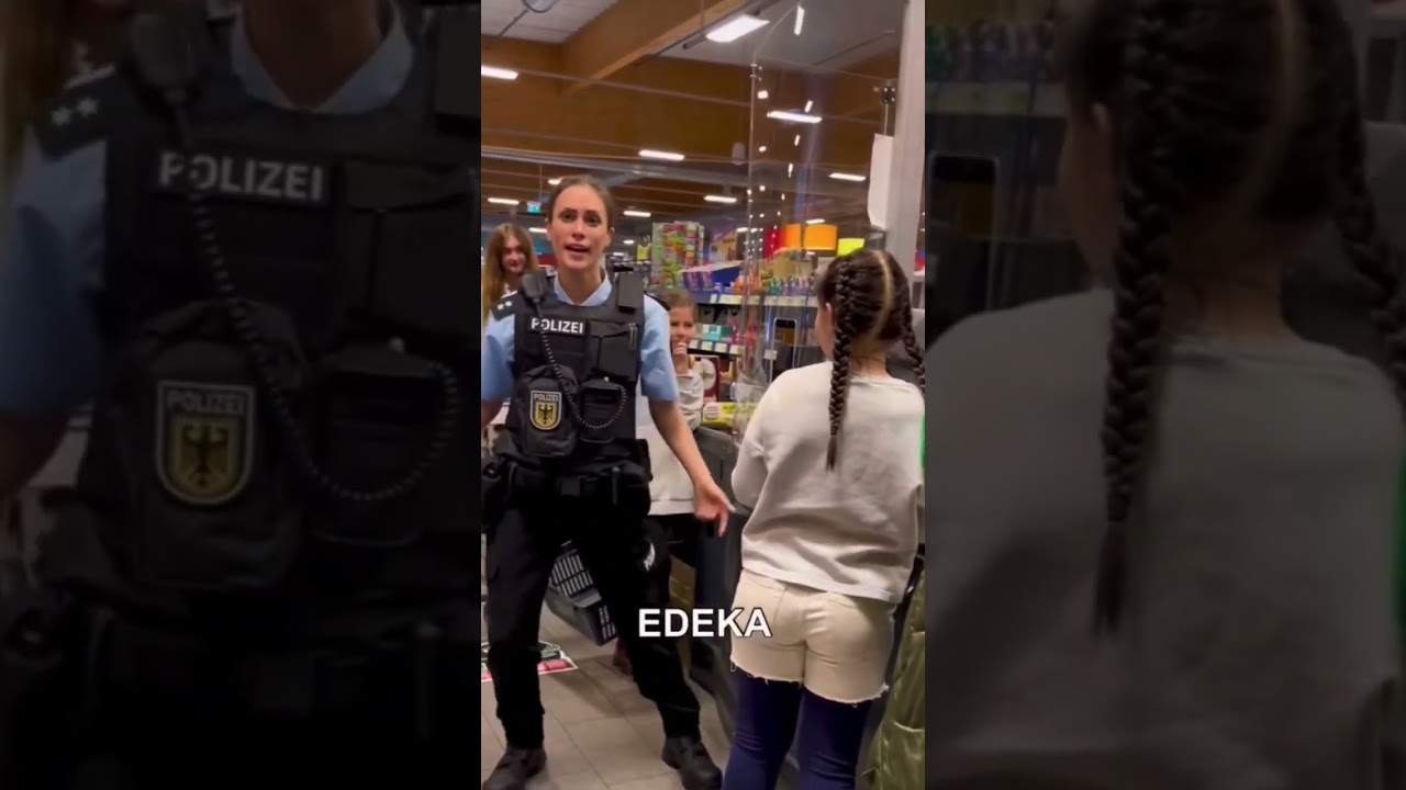Die Polizei während der Arbeit 😂👍 #shorts