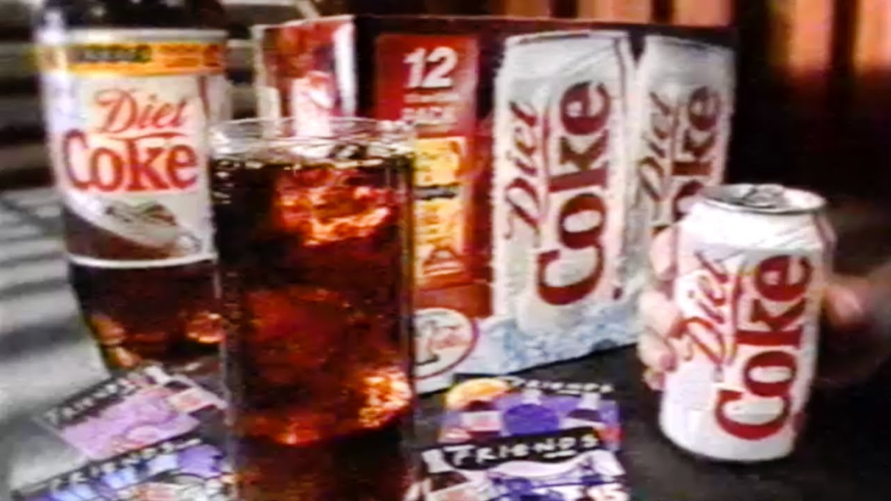 Diet Coke 90s TV Commercial with Friends Promo (1996)