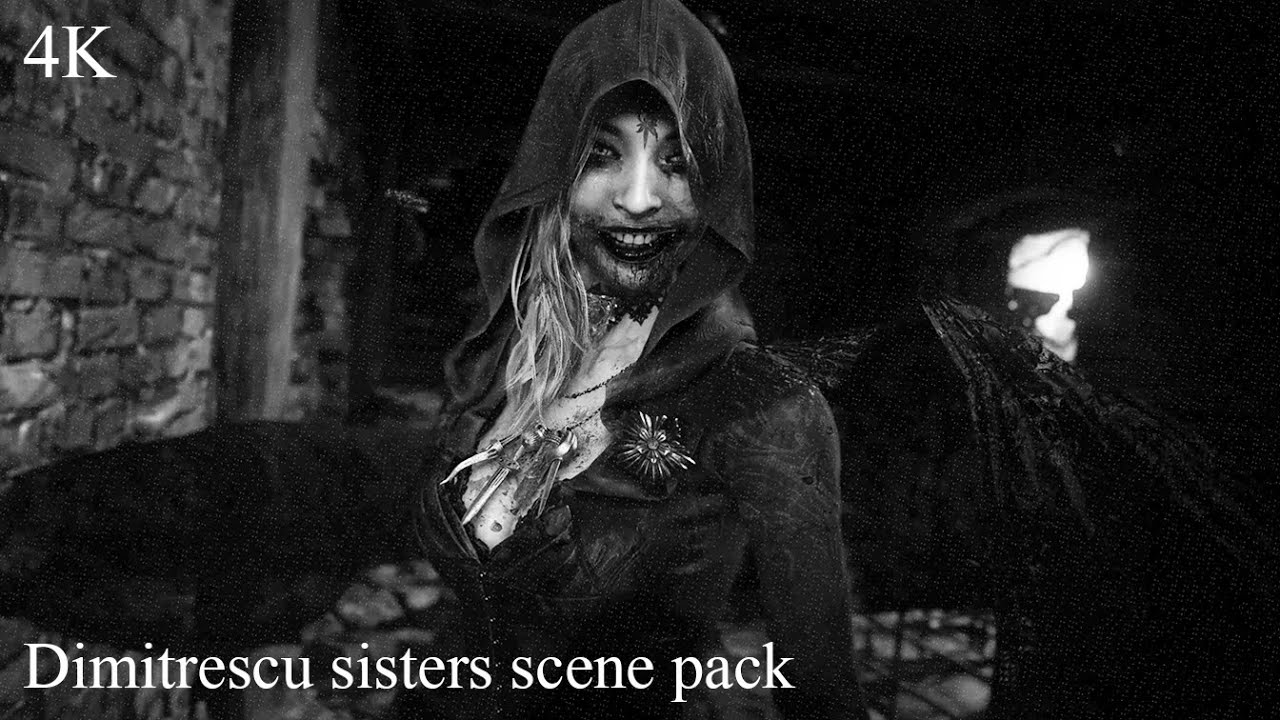 Dimitrescu sisters 4k scene pack