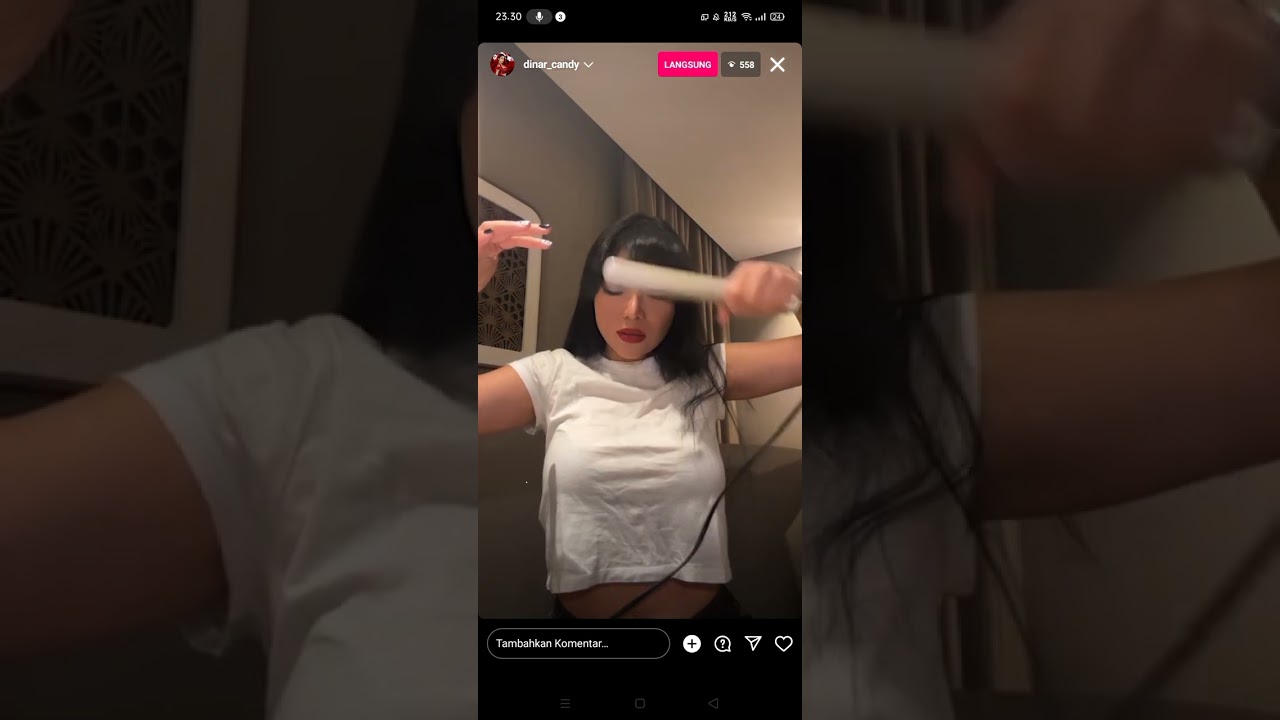 dinar candy live ig keliatan anu, TERBARU !!!
